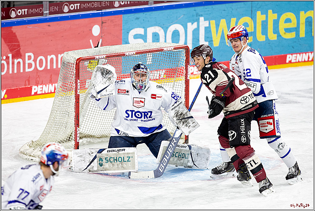 PENNY DEL;  Koelner Haie - Schwenninger Wild Wings; Koeln, 21.03.2021